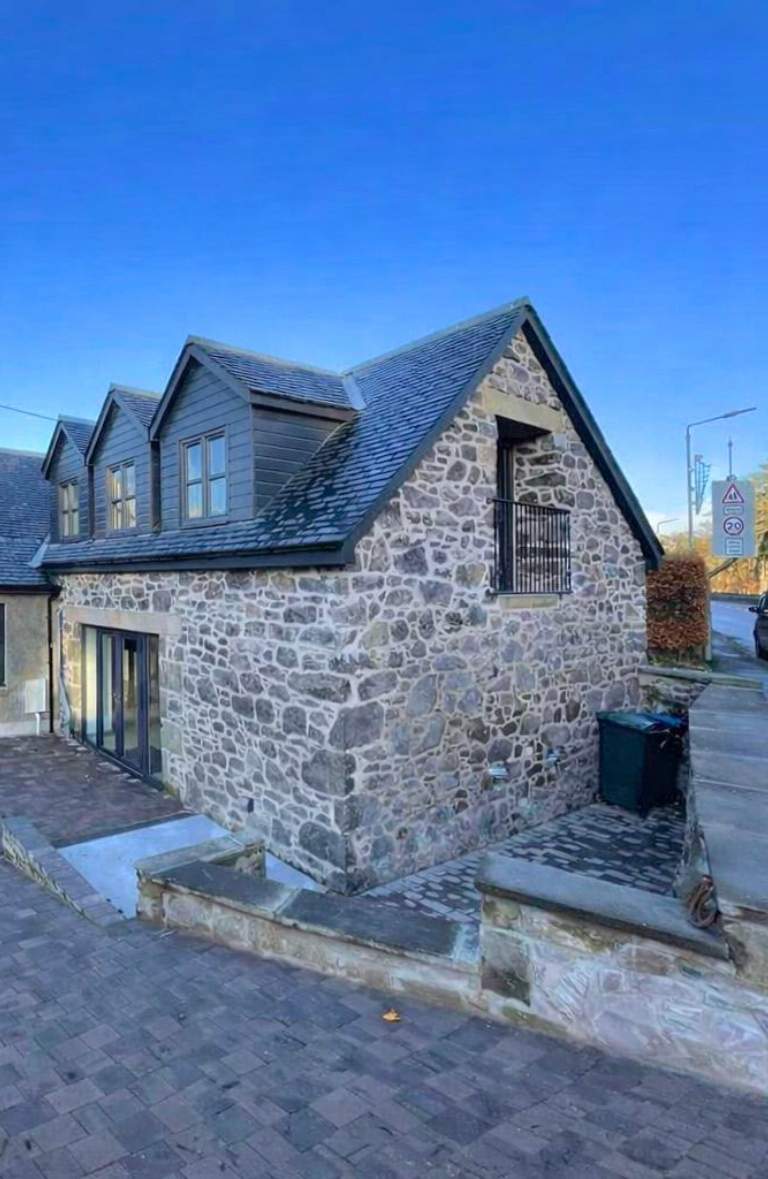 After: completed home improvement by Marshall & Co. in Perthshire